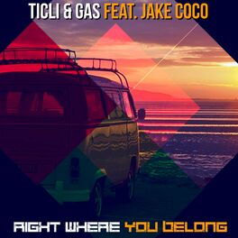 Album cover of Right Where You Belong (feat. Jake Coco)