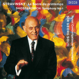 Album cover of Shostakovich: Symphony No.1/Stravinsky: Le Sacre du printemps