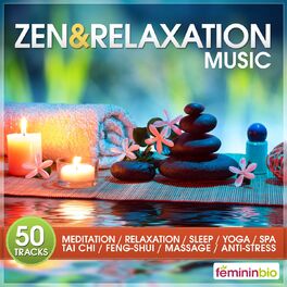 Album cover of Zen & Relaxation Music (50 Tracks for Meditation, Relaxation, Sleep, Yoga, Spa, Taï-Chi, Feng-Shui, Massage, Anti-Stress)