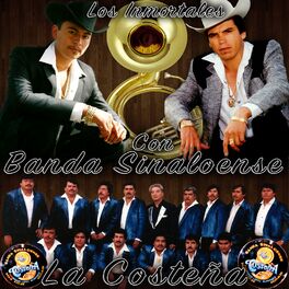 Album cover of Los Inmortales con banda Sinaloense La Costeña