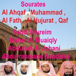 Album cover of Sourates Al Ahqaf, Muhammad, Al Fath, Al Hujurat, Qaf (Quran)