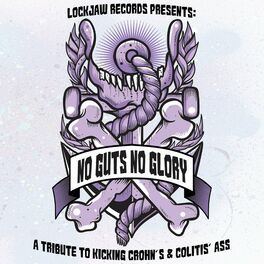Album cover of No Guts No Glory: A Tribute to Kicking Crohn's & Colitis' Ass