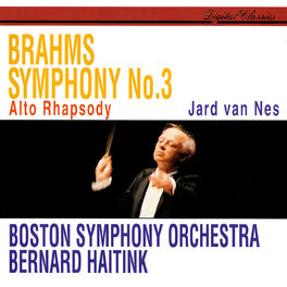 Album cover of Brahms: Symphony No. 3; Alto Rhapsody