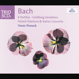 Album cover of Bach: 6 Partitas; Goldberg Variations; French Overture; Italian Concerto
