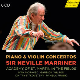 Album cover of Piano & Violin Concertos - Sir Neville Marriner - Academy of St. Martin in the Fields