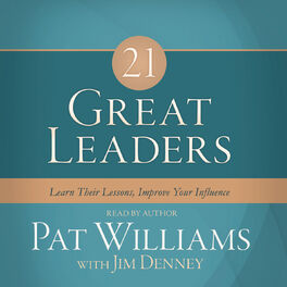 Album cover of 21 Great Leaders - Learn Their Lessons, Improve Your Influence (Unabridged)