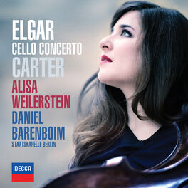 Album cover of Elgar & Carter Cello Concertos