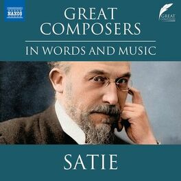 Album cover of Great Composers in Words and Music: Erik Satie