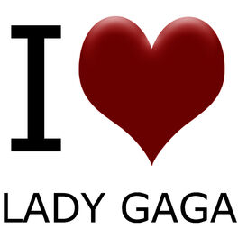 Album cover of I love Lady Gaga