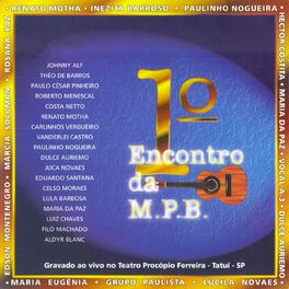 Album cover of 1º Encontro da MPB de Tatuí: Ao Vivo no Teatro Procópio Ferreira