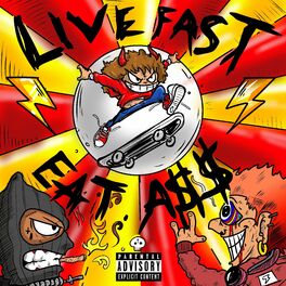 Album cover of LIVE FAST EAT A$$ (feat. Sadfriendd)