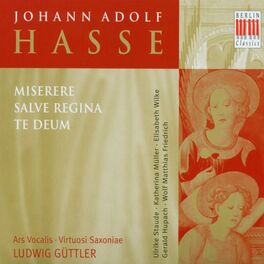 Album cover of Hasse: Misere Salve Regina Te Deum