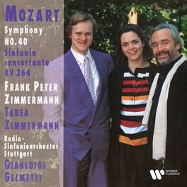 Album cover of Mozart: Sinfonia concertante for Violin and Viola, K. 364 & Symphony No. 40, K. 550