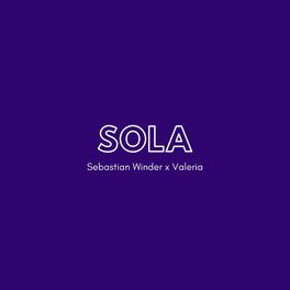 Album cover of Sola (feat. Valeria)