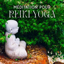 Album cover of Méditation pour reiki yoga dans le jardin de bouddha: Guérison de l'aura at technique de relaxation