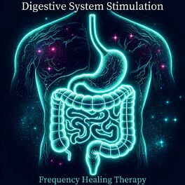 Album cover of Digestive System Stimulation: Soothing Frequency Healing Therapy, Cleanse Your Digestive System, Heal from Stomach Cramps