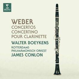 Album cover of Weber: Concertos & Concertino pour clarinette