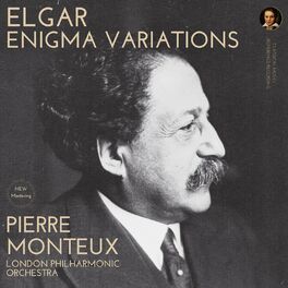 Album cover of Elgar: Enigma Variations, Op. 36 by Pierre Monteux