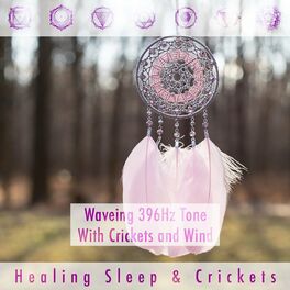 Album cover of Waveing 396hz Tone with Crickets and Wind