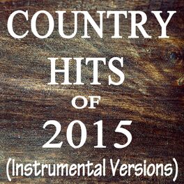 Album cover of Country Hits of 2015 (Instrumental Versions)