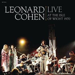 Album cover of Leonard Cohen Live at the Isle of Wight 1970