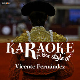 Album cover of Karaoke (In the Style of Vicente Fernández)