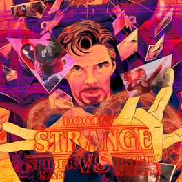 Album cover of Doctor Strange vs Spiderman vs Bruja Escarlata