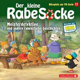 Album cover of Meisterdetektive, Der Pechvogel, Frau Dachs hat Geburtstag (Der kleine Rabe Socke - Hörspiele zur TV Serie 11)