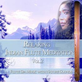 Album cover of Relaxing Indian Flute Meditation, Vol. 2: Flute Spa Music with Nature Sounds