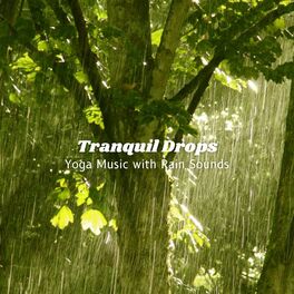 Album cover of Tranquil Drops: Yoga Music with Rain Sounds