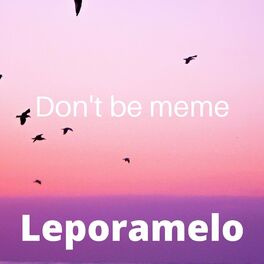 Album cover of Don't be meme