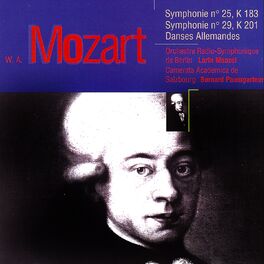 Album cover of Mozart: Symphonies Nos. 25 & 29. Danses Allemandes