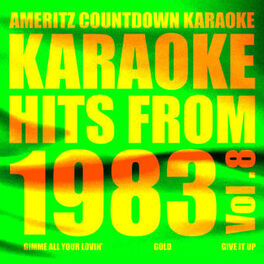 Album cover of Karaoke Hits from 1983, Vol. 8