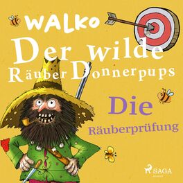 Album cover of Der wilde Räuber Donnerpups. Die Räuberprüfung