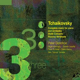 Album cover of Tchaikovsky: The Complete Music for Piano and Orchestra, Violin Concerto & Rococo Variations
