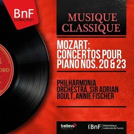 Album cover of Mozart: Concertos pour piano Nos. 20 & 23 (Mono Version)
