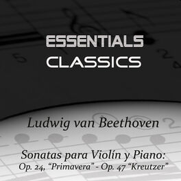 Album cover of Beethoven - Violin Sonatas No, 5 Op. 24 