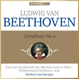 Album cover of Masterpieces Presents Ludwig van Beethoven: Symphony No. 9 in D Minor, Op. 125