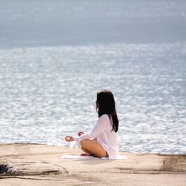 Album cover of Ambient Tides of Stillness: Calming Ocean Meditation