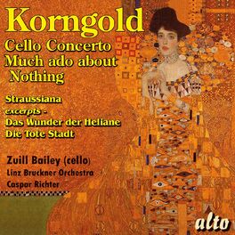 Album cover of Korngold: Cello Concerto, Much Ado About Nothing Suite, Straussiana and More