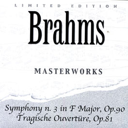 Album cover of Johannes Brahms: Symphony N. 3 In F Major, Op. 90 / Tragische Ouvertüre, Op. 81