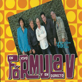 Album cover of Fórmula V en Vivo y en Directo