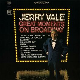 Album cover of Great Moments on Broadway