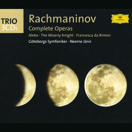 Album cover of Rachmaninov: The Operas (Aleko; The Miserly Knight; Francesca da Rimini)