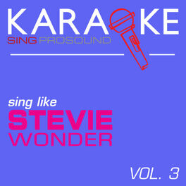 Album cover of Karaoke in the Style of Stevie Wonder, Vol. 3