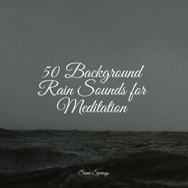 Album cover of 50 Background Rain Sounds for Meditation