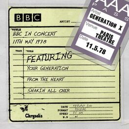 Album cover of BBC in Concert (11 May 1978)