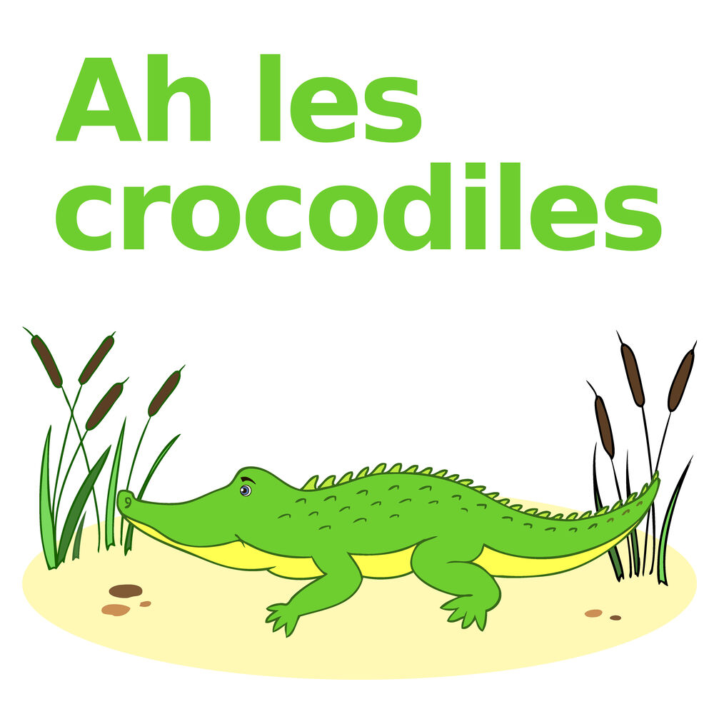 Ah les. Песенка Ah les Crocodiles. Фр крокодил. Ah les Crocodiles текст. Крокодил гений.