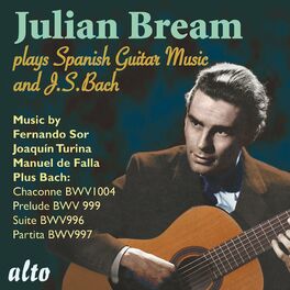 Album cover of Julian Bream Plays Spanish Music and J.S. Bach