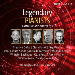 Album cover of Legendary Pianists - Famous Piano Concertos